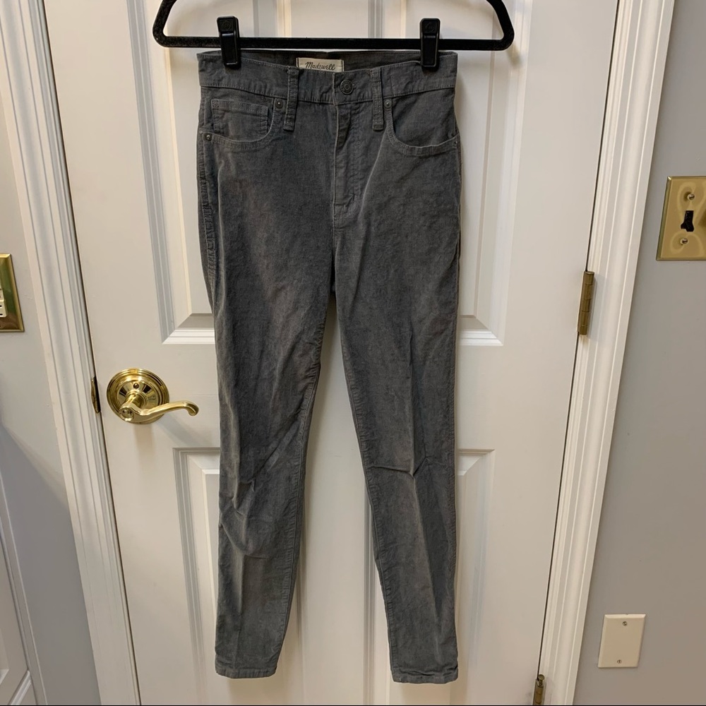 Madewell corduroy skinny pants